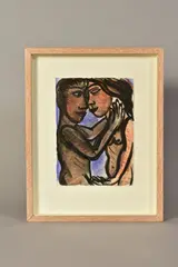 Reminiscences ii by Eileen Copper, mixed media on paper, sold Jun 2020