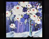 'Beauty', stylised flowers in a vase, a Limited Edition by Danielle O'Connor Akiyama, print, sold Jun 2020