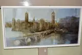 Westminster, london by David Escarabajal, acrylic on canvas, sold May 2020