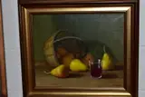 A still life by Francesc Domingo, oil on canvas, sold May 2020