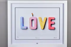Big love by Mr Kuu, giclee, sold May 2020