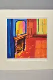 'The New Room', a Limited Edition print of a colourful by Martin Decent, print, sold Mar 2020