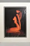 'Sensuality', a Limited Edition print of a female nude, signed bottom by John Mould, print, sold Mar 2020