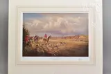 'Away from Norfolk Clump Crawley and Horsham Fox Hounds', a Limited by John King, print, sold Mar 2020
