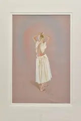 'Angelina II', a Limited Edition print of a female figure, 56/295, by Kay Boyce, print, sold Mar 2020
