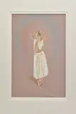 'Angelina II', a Limited Edition print of a female figure, 56/295, by Kay Boyce, print, sold Mar 2020