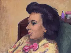 Untitled by Clifford Eric Martin Hall, Oil on panel, sold Jun 2019