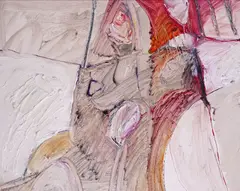 Untitled by Larry Wakefield, Oil on canvas, sold Jun 2019