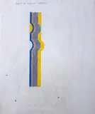 Project for a summer sculptureSigned and dated ~65Gouache over by Richard Smith, Gouache over pencil, sold Jun 2019