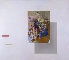 Untitled by Eric Holt, 1993, Oil on board Overall:, sold Jun 2019
