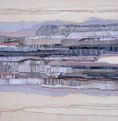 Untitled by Robert Quijada, Mixed media and collage, sold Jun 2019