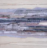 Untitled by Robert Quijada, Mixed media and collage, sold Jun 2019