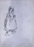 Studies of children by Augustus John, Pencil, sold Jun 2019