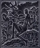 Illustration from Canticum CanticorumSigned and numbered 12/15 by Eric Gill, pencil, sold Jun 2019