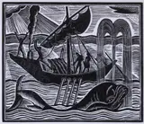 The Whale; The Depth closed me round about by David Jones, print (other), sold Jun 2019