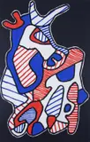Vache, from Banque De L'Hourloupe Lithograph, unframed 78 x 58cm Provenance: Private Collection by Jean Dubuffet, Lithograph, unframed, sold Jun 2019