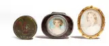 A portrait miniature on ivory of Hon by John Hayter, watercolor, sold Apr 2019
