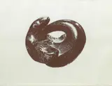 The Otter lithograph on paper, framed and two other prints by the same artist by Laurence Broderick, lithograph on paper, offered Mar 2019