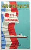 SS France by Jean Jacquelin, print, offered Mar 2019