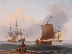 Untitled by William Anderson, 1817, Oil on panel, sold Mar 2019