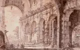 Veduta del Piano Superiore del Serraglio delle fiere by Giovanni Battista Piranesi, Etching, sold Mar 2019