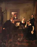 Untitled by Laurence J. Cossé, Oil on canvas, offered Mar 2019