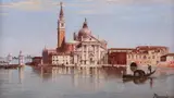 The Island of San GiorgioSigned by Antonietta Brandeis, Oil on panel, sold Mar 2019
