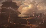 Cleaning up after a stormSigned and dated 1858 by George Chester, 1858, Oil on canvas, offered Mar 2019