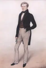 Portrait of Dr by Albin Roberts Burt, 1831, watercolour, sold Mar 2019