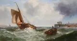 Untitled by John Callow, 1869, Oil on canvas, sold Mar 2019