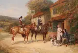 Untitled by Heywood Hardy, Oil on canvas, sold Mar 2019