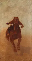 Untitled by Withdrawn Thomas Blinks, Oil on canvas, offered Mar 2019