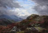 Untitled by James Faed Jr, Oil on paper stuck down on panel, sold Mar 2019