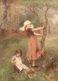 Untitled by Emil Keyser, Oil on canvas, sold Mar 2019