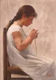 Untitled by Frigyes Friedrich Miess, Oil on canvas, sold Mar 2019