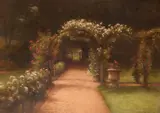 My GardenSigned by Joseph Farquharson, Oil on canvas, sold Mar 2019