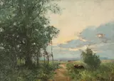 Untitled by George Boyle, Oil on panel, sold Mar 2019