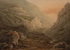 Lake District by John Warwick Smith, Watercolour and pencil, offered Mar 2019