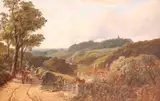 Mayfield, East Sussex Signed Oil on canvas 59 x 89½cm; 23 x 35¼in Provenance: From the collection of The Estate of Lady Dodds by Edward John Niemann, Oil on canvas, offered Mar 2019