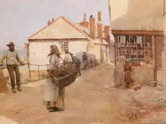 Untitled by Walter Langley, Watercolour, sold Mar 2019