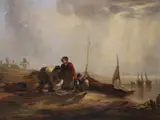 A view near Hastings by William Collins, 1825, Oil on canvas, sold Mar 2019