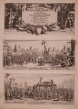 De Droeve Ellendigheden van den Oorloogh18 engravings including by Jacques Callot, print, offered Mar 2019