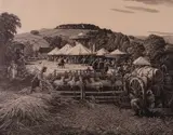 Findon Fair by Charles William Taylor, print (other), sold Mar 2019