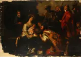 The Adoration of the Magi by Peter Paul Rubens, oil on canvas, sold Nov 2014