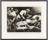 Ward Rounds by Robert Riggs, lithograph, sold Feb 2022