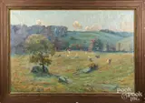 landscape by Charles Morris Young, oil on canvas, sold Feb 2022