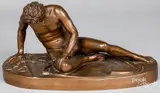 Dying Gaul by Ferdinand Barbedienne, bronze, sold Feb 2022