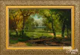 landscape by Christopher Shearer, oil on canvas, sold Jan 2022