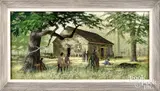 A Hospital at the Battle of Brandywine by Barclay Rubincam, oil on canvas, sold Jan 2022