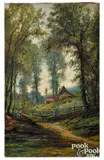 landscape by Edmund Darch Lewis, oil on canvas, sold Jan 2022
